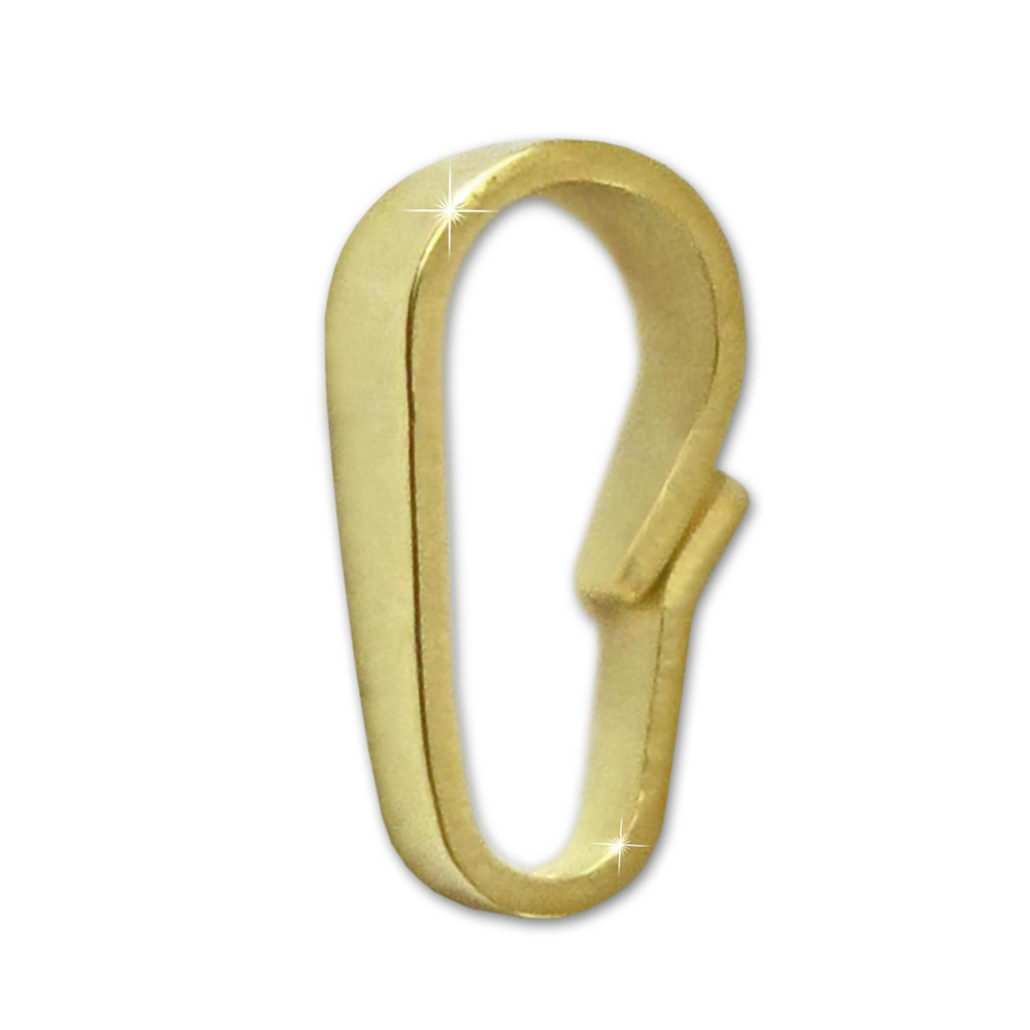Gold Kettenöse 6mm Kettenschlaufe 333 Gelbgold 8 Karat Ersatz für Goldschmuck Reparatur