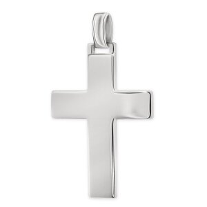 Silbernes großes Kreuz 30 x 21 mm schlicht breite...